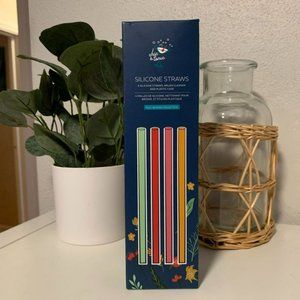 chic & tonic - silicone straws - full bloom collection